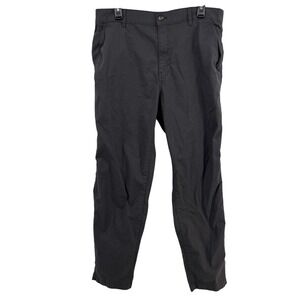 Eddie Bauer Mens‎ Dark Gray Straight Leg Chinos Hiking Outdoor Pants Size 36x30